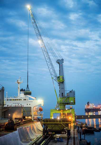Brazilian bulk terminal again chooses Terex Port Solutions’ mobile crane to handle fertilizer